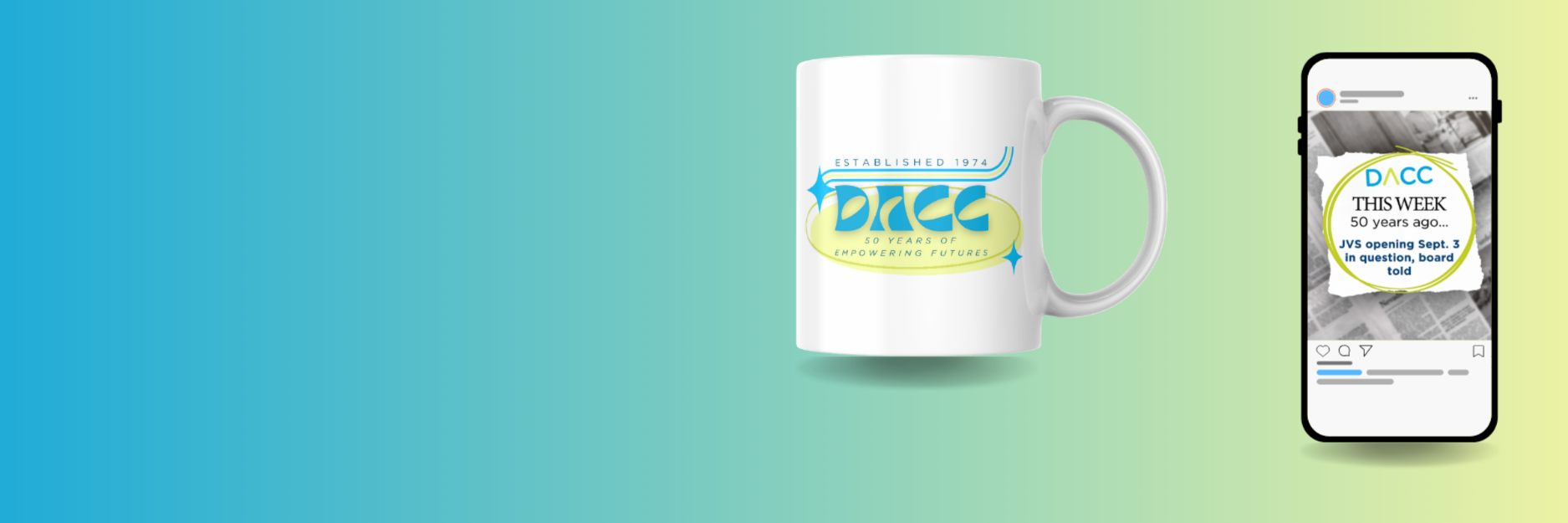 DACC 50th Anniversary Social Media Banner
