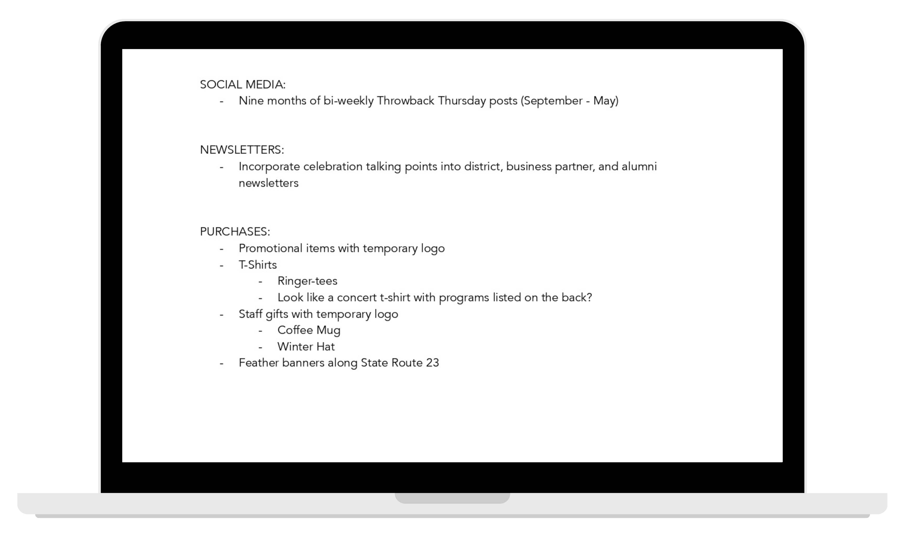 DACC 50th Anniversary Social Media Plans